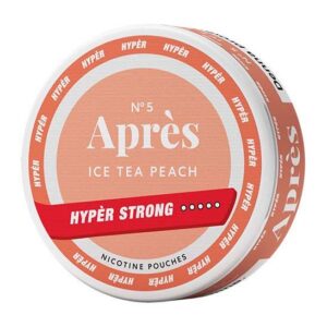 Après Ice Tea Peach Hyper Strong 11mg nicotine pouches