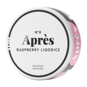 Après Raspberry Liqorice 4mg nicotine pouches