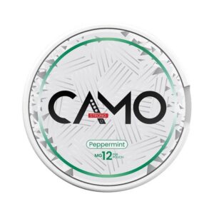 CAMO Peppermint 12mg nicotine pouches