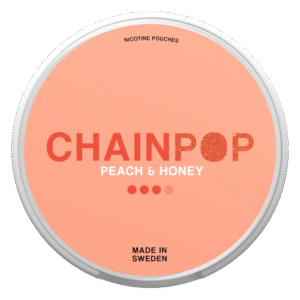 Chainpop Peach & Honey 9mg nicotine pouches
