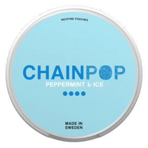 Chainpop Peppermint & Ice 11mg nicotine pouches