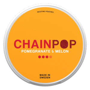 Chainpop Pomegranate & Melon 9mg nicotine pouches
