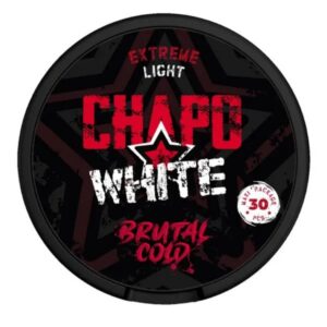 Chapo White Brutal Cold Strong 13mg nicotine pouches