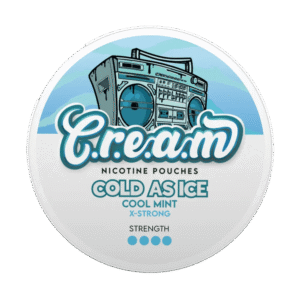 CREAM Cold As Ice X-STRONG nicotine pouches