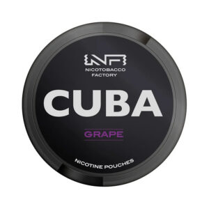 CUBA Black Grape 43mg nicotine pouches