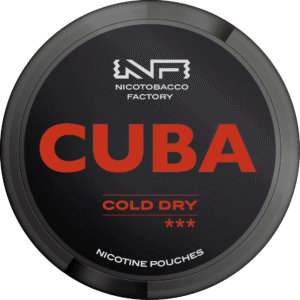 Cuba Cold Dry Black nicotine pouches