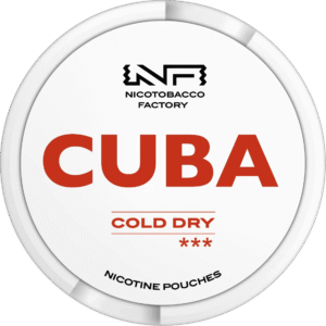Cuba Cold Dry White nicotine pouches