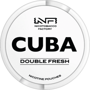 Cuba Double Fresh White nicotine pouches