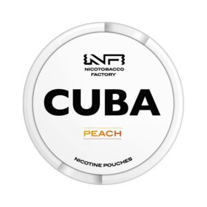 Cuba Peach 10mg nicotine pouches
