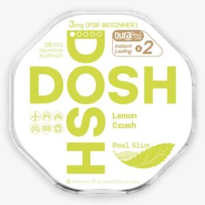 DOSH Lemon Crush 3mg nicotine pouches