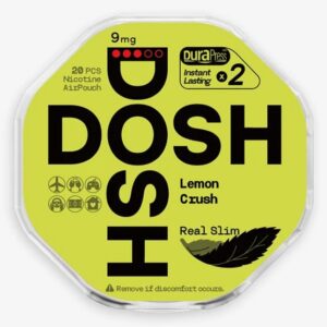 DOSH Lemon Crush 9mg nicotine pouches