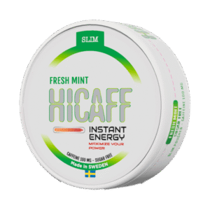 Hicaff Fresh Mint Caffeine Pouch nicotine pouches