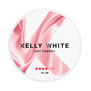 Kelly White Hot Cherry 8mg nicotine pouches