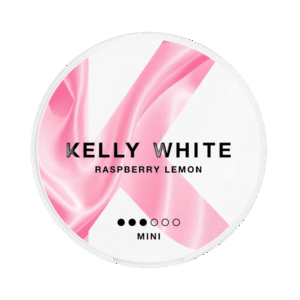 Kelly White Raspberry Lemon Mini 7mg nicotine pouches