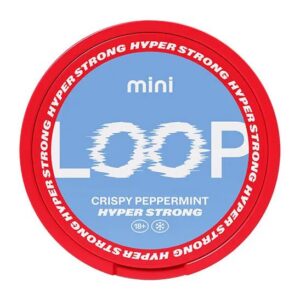 Loop Crispy Peppermint Mini Hyper Strong 10mg nicotine pouches