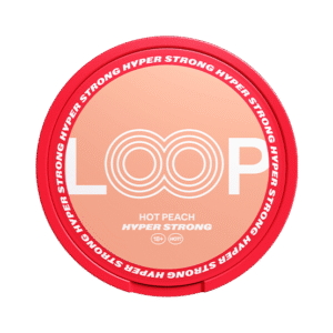 Loop Hot Peach Hyper Strong 15mg nicotine pouches