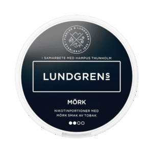 Lundgrens Mörk 8mg nicotine pouches