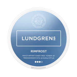 Lundgrens Rimfrost 10mg nicotine pouches