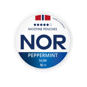 Nor No.2 Peppermint 16mg nicotine pouches