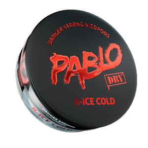 Pablo Dry X-Ice Cold nicotine pouches