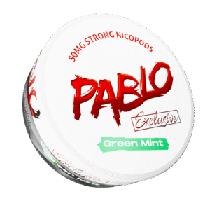 Pablo Exclusive Green Mint nicotine pouches
