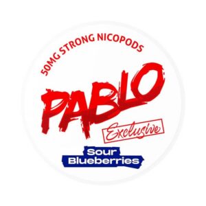 Pablo Exclusive Sour Blueberries nicotine pouches
