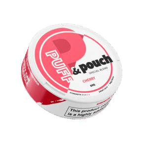 Puff and Pouch Cherry 8mg nicotine pouches