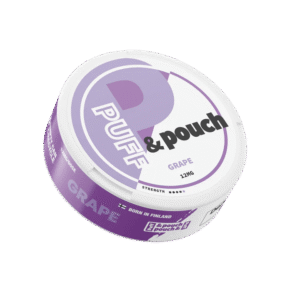 Puff and Pouch Grape 12mg nicotine pouches