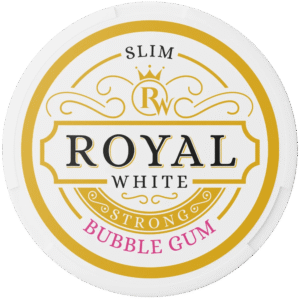 Royal White Bubble Gum 16.5mg nicotine pouches