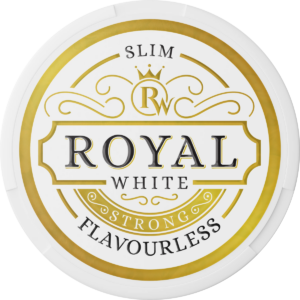 Royal White Flavourless 16.5mg nicotine pouches