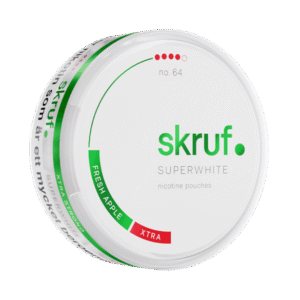 Skruf Superwhite Fresh Apple 11mg nicotine pouches