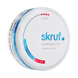 Skruf Superwhite Fresh Freeze 12mg nicotine pouches