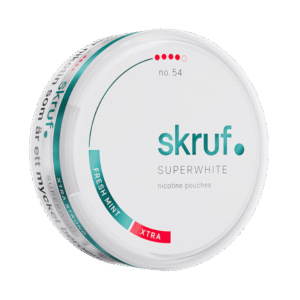 Skruf Superwhite Fresh Mint 11mg nicotine pouches