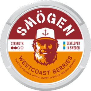 SMÖGEN Westcoast Berries 8mg nicotine pouches