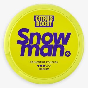 Snowman Citrus Boost 9mg nicotine pouches