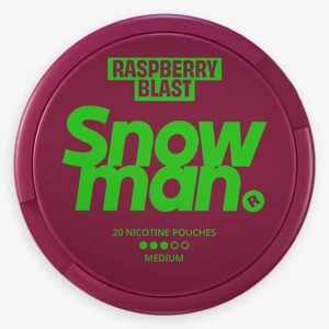 Snowman Raspberry Blast 12mg nicotine pouches