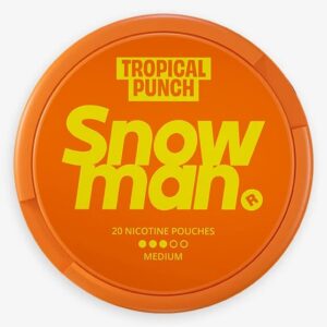 Snowman Tropical Punch 9mg nicotine pouches