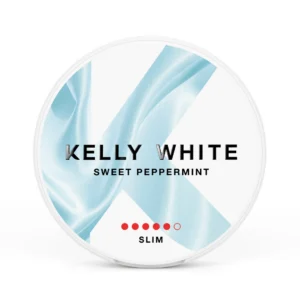 Kelly White Sweet Peppermint 10mg nicotine pouches