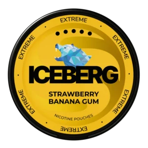 ICEBERG Strawberry Banana Gum 30mg nicotine pouches