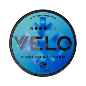 VELO Peppermint Storm Strong nicotine pouches