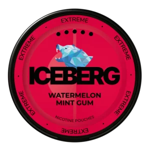 ICEBERG Watermelon Mint Gum 40mg nicotine pouches