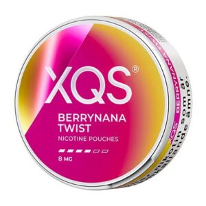 XQS Berrynana Twist Strong 8mg nicotine pouches