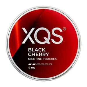 XQS Black Cherry 4mg nicotine pouches