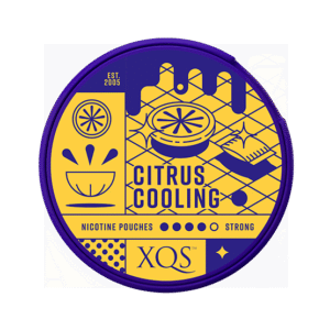 XQS Citrus Cooling Strong 8mg nicotine pouches