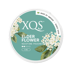 XQS Elderflower Slim 4mg nicotine pouches