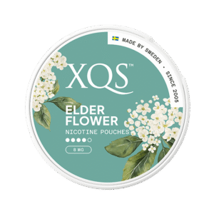 XQS Elderflower Slim Strong 8mg nicotine pouches
