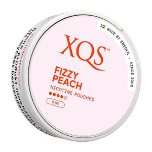 XQS Fizzy Peach Slim 8mg nicotine pouches