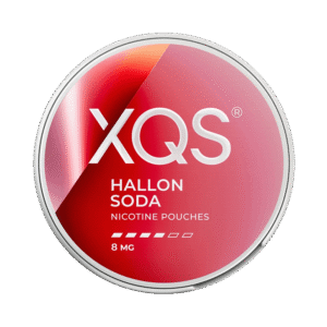 XQS Raspberry Fizz Slim Strong 8mg nicotine pouches