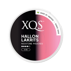XQS Raspberry Licorice Strong 8mg nicotine pouches