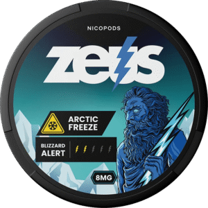Zeus Arctic Freeze 8mg nicotine pouches
